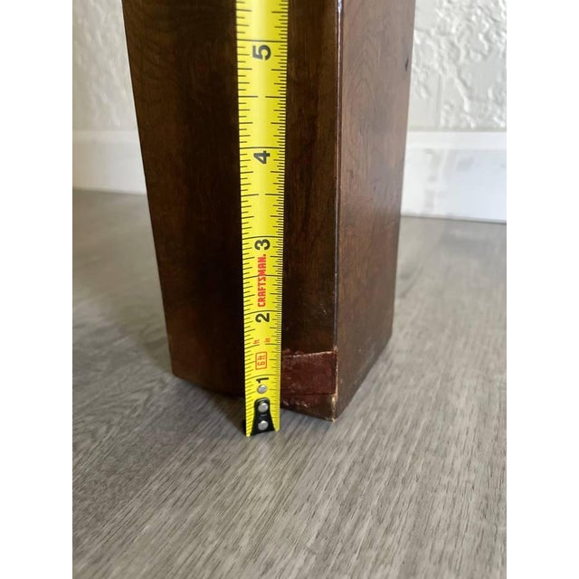 1970s Attributed to Milo Baughman for Thayer Coggin Monumental Burl Dining Table For Sale - Image 9 of 12