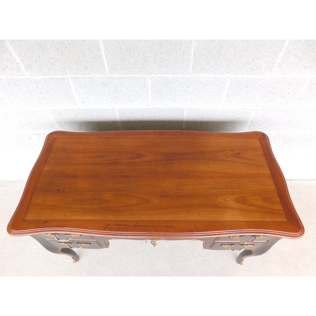 Kindel French Louis XV Style Writing Desk 48"w For Sale - Image 15 of 18