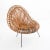 Janine Abraham and Dirk Jan Rol Rattan Lounge Chair for Rougier C. 1950's For Sale - Image 9 of 13