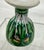 Vintage Chinese Export “Boc Choy Leaf” Porcelain Egg Cup For Sale - Image 4 of 7