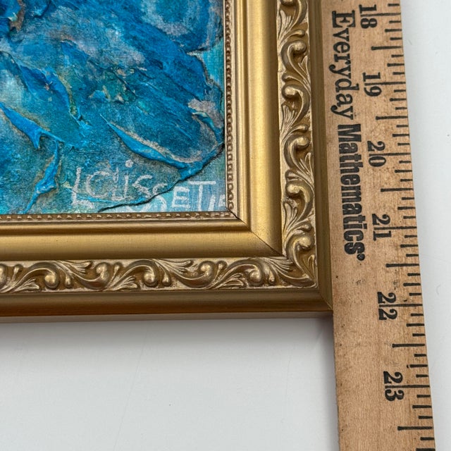 Laura Clisset “Night of Revelation” Original Mixed Media Abstract Painting For Sale - Image 9 of 12
