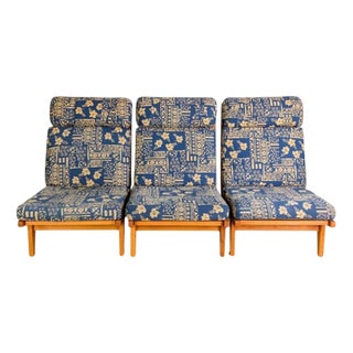 GE375 Chair in Oak by Hans J. Wegner for Getama For Sale