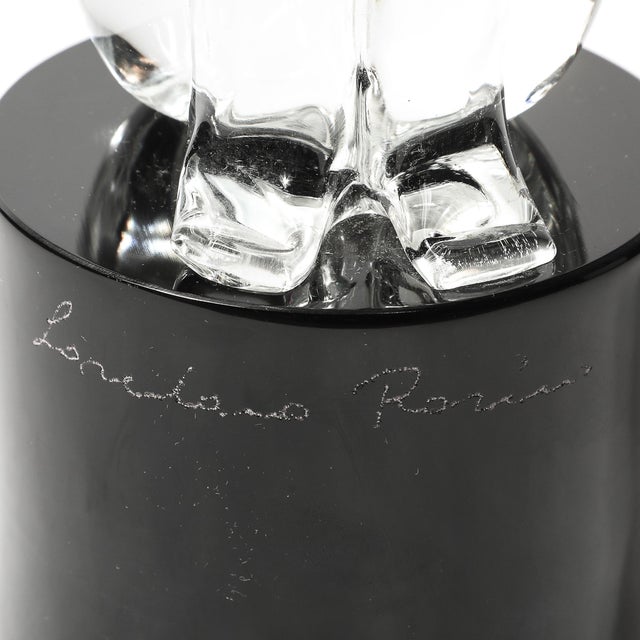 Mid-Century Hand-Blown Murano Glass Figural Sculpture Signed Lorenado Rosin For Sale In New York - Image 6 of 18