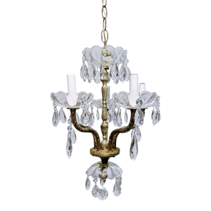 1950's Bohemian Style Chandelier