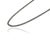 VR Jewels 7.5 Carat Round Cut Black Diamond Riviera Tennis Necklace in 18k White Gold For Sale - Image 4 of 18