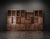 Mid-Century Modern Modular Wall Unit Anjala by Olli Borg for Asko Oy, Finland, 1960s, Set of 12 For Sale - Image 3 of 18