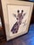 1975 Jacquie Marie Vaux "Giraffe" Signed Limited Edition Lithograph, Framed For Sale - Image 11 of 11