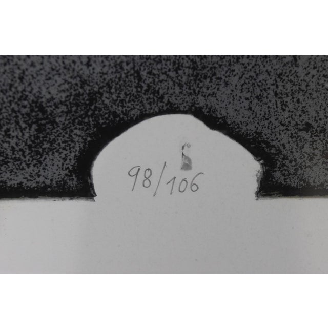 Josef Liesler, Composition, 1995, Lithograph For Sale - Image 4 of 6