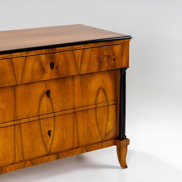 Antique Biedermeier Chest of Drawers, 1820 For Sale - Image 6 of 10