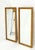 Pair of Mid-Century Modern rectangle wall mirrors by Henredon MINT!.