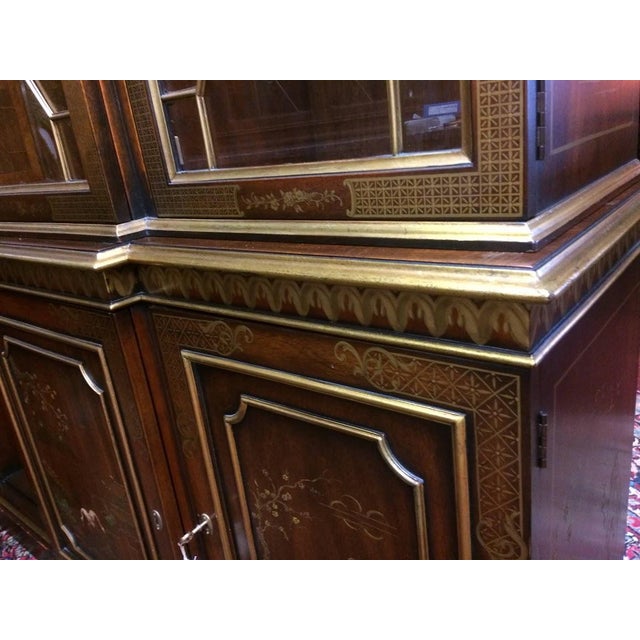 Chinoiserie China Cabinet, Kindel Furniture For Sale - Image 6 of 17