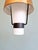 Metal Scandinavian Pendant Lights in White Opaline and Copper Metal, 1960s, Set of 3 For Sale - Image 7 of 18