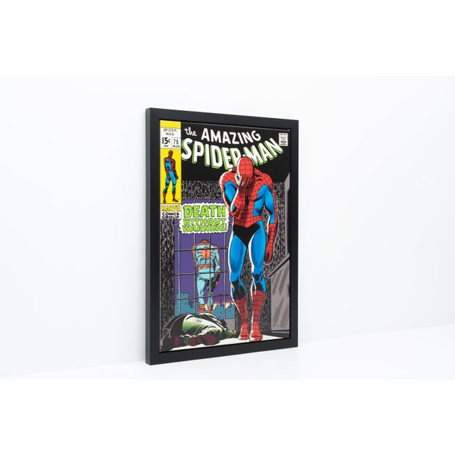 The Amazing Spider Man #75, Limited Edition Large Marvel Art Print Signed and Numbered by Stan Lee For Sale - Image 3 of 11
