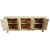 Contemporary Raw Pine Six Door Sideboard Credenza For Sale - Image 3 of 9