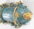 19th Century or Earlier Italian Venetian Painted Blue and Gold Cradle or Centerpiece For Sale - Image 10 of 12