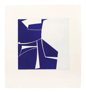 Joanne Freeman "Covers 2 Ultramarine", Print