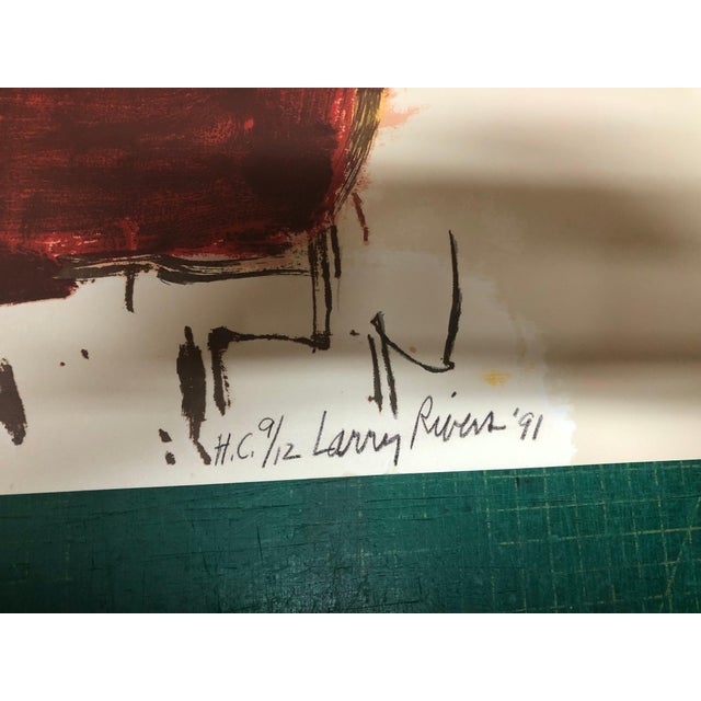 Artist: Larry Rivers Title: Dutch Masters Year: 1991 Signed: Yes Medium: Mixed Media Paper Size: 32 x 40 inches ( 81 x 102...