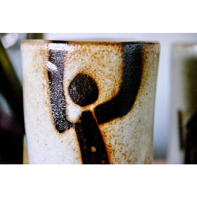 Roleu Vases by Alain Rufas for Vallauris, 1970, Set of 6 For Sale - Image 6 of 10