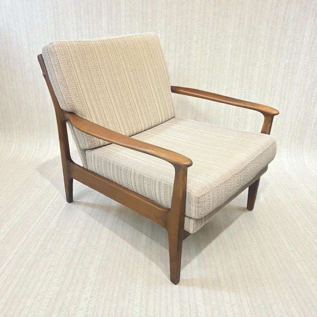 Mid-Century Modern Easy Chair attributed to Eugen Schmidt, 1960s For Sale - Image 3 of 15