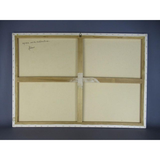 Beautiful large contemporary art painting by the Italian painter Alvaro Cattaneo, unique work created with oil on canvas...