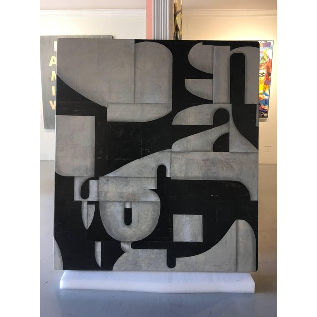 Cecil Touchon Cecil Touchon Painting on Panel Titled: PDP695 ct14 2014 For Sale - Image 4 of 8