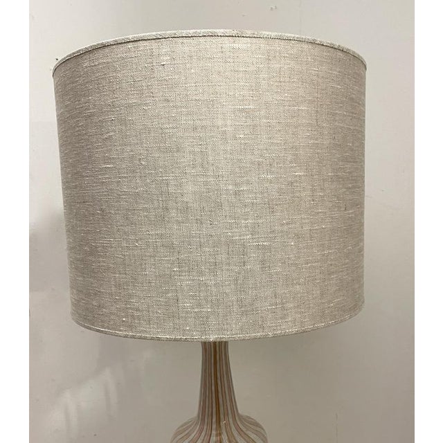 1950s Mid-Century Modern Glass Table Lamp, 1950s For Sale - Image 5 of 6