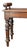 Brown English Hall Bench or Window Seat of Patinated Oak From the 19th Century For Sale - Image 8 of 12