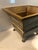 Vintage Art Deco Style Footed Metal Planter For Sale - Image 4 of 8