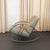 Art Deco 1930s Art Deco Steel and Leather Rocking Chair by Wolfgang Hoffman For Sale - Image 3 of 10