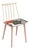 Late 20th Century Folke Pålsson J77 Dining Side Chair Abstract Hand Painted Signed Kmac by Hay For Sale