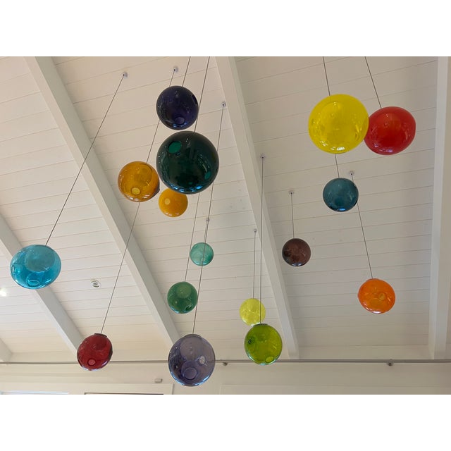 Bocci 28 - 16 Ball Light Fixture - Set of 16 For Sale - Image 4 of 4