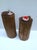 Brown Pedestal Side Drinks Table, Natural Wood Trunk, Organic Modern Style For Sale - Image 8 of 16
