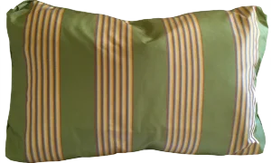 Thai Silk Stripe Pillow by Katrin Herden for Sohil Design