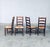 Rustic Ladder Back Oak and Rush Dining Chairs, 1960s, Set of 4 For Sale - Image 14 of 18