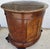 Henredon Style Mahogany & Marble Drum Center Side Bedside Table For Sale - Image 11 of 13