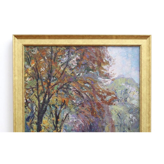 Marie de Nivouliès de Pierrefort, Le Jardin du Luxembourg, 1910, Oil on Canvas, Framed For Sale - Image 17 of 18