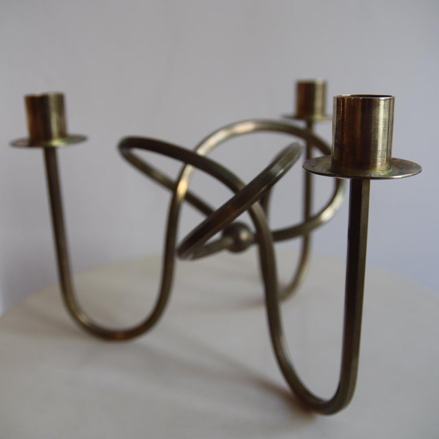 Friendship Knot Candleholder by Josef Frank for Svenskt Tenn, 1930s For Sale - Image 6 of 9