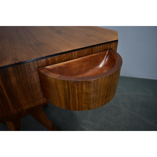 Wood Art Deco Game or Card Table, 1929s For Sale - Image 7 of 18