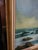 1950s Robert Wee Signed Large Seascape Oil Painting 41x27 “ For Sale - Image 4 of 9