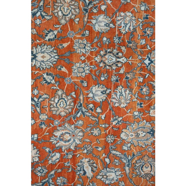 Textile 1970s Vintage Red Oversize Turkish Rug 8'8" X 11'10" For Sale - Image 7 of 13