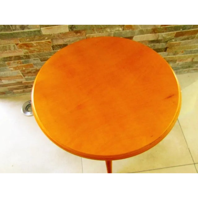 French Sputnik Side Table, 1960s For Sale - Image 12 of 17