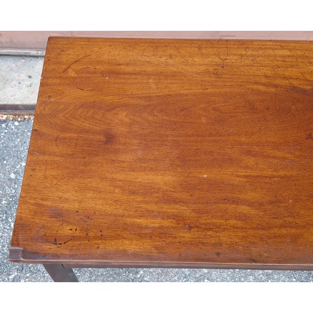 19th Century Federal Mahogany Small Writing Table For Sale - Image 11 of 11