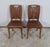Set of Art Nouveau Walnut Chairs, 1890s For Sale - Image 3 of 18