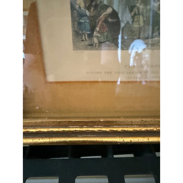 Pair of Antique Hand-Colored Scottish Steel Engravings by w.h. Bartlett & Thomas Allom, C. 1840 For Sale - Image 6 of 12