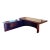 1980s Drylund Super Skyline Rosewood Executive Desk For Sale