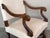 Louis Xvi Style Spanish Pair of Carved Walnut Armchairs, 1900s For Sale - Image 9 of 12