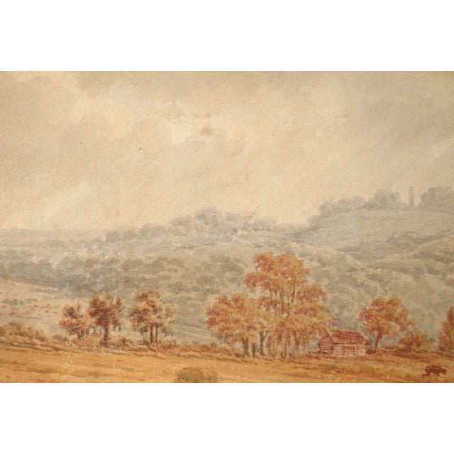 Late 19th Century Mountains and Valley Autumnal by Arthur Philemon Coleman For Sale - Image 5 of 9