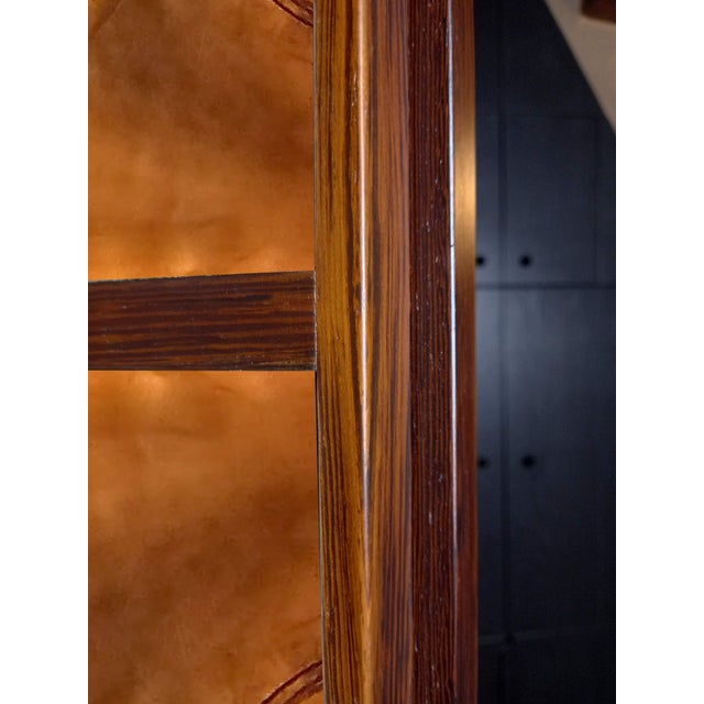 Contemporary Room Divider with Design and Mirror by Pietro Meccani for Meccani Design For Sale - Image 3 of 5