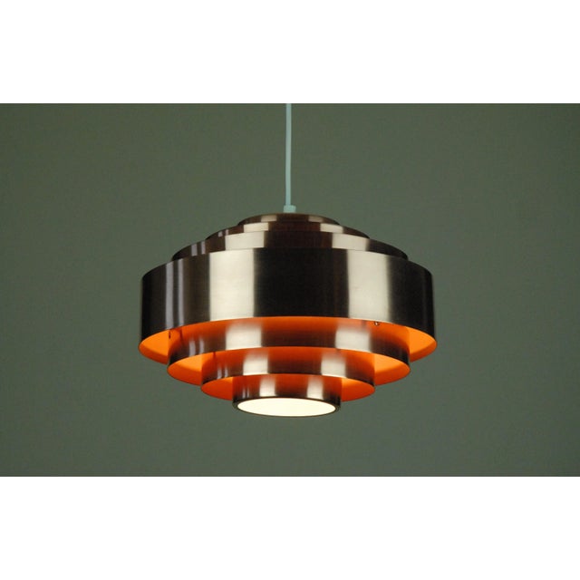 Ultra Copper Pendant Lamp by Jo Hammerborg for Fog & Mørup, 1960s For Sale - Image 6 of 8