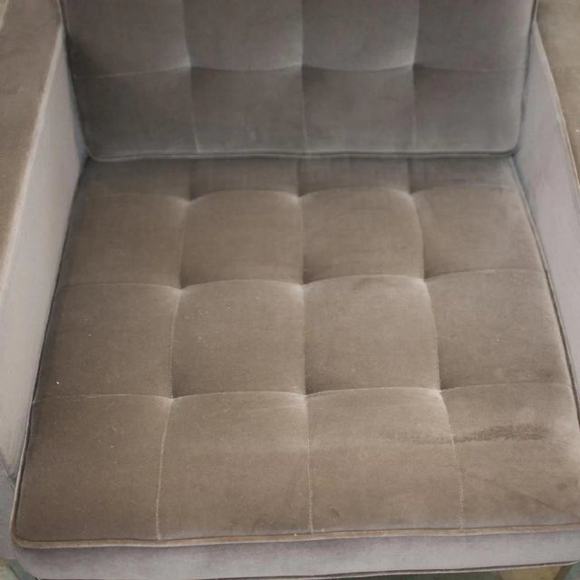 Warmed through color and texture, the Florence Knoll Lounge Chair is a scaled-down translation of the rhythm and...